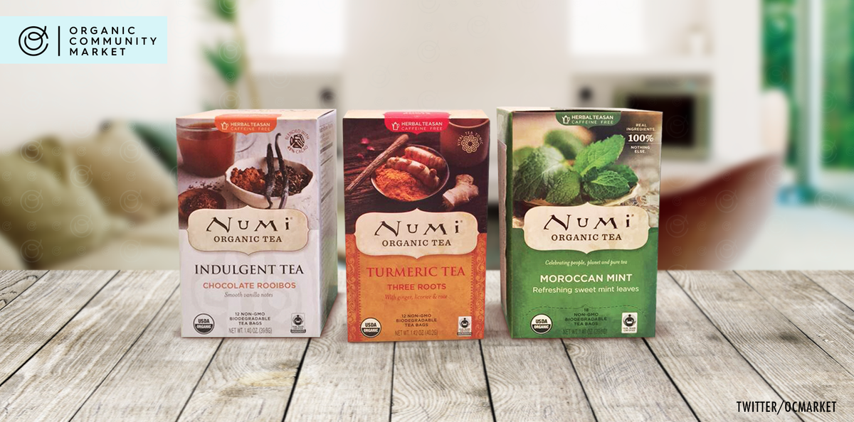 TheOCMarket's tweet photo. El mejor Te #Orgánico en #OCMarket #Numi ventas@ocmarket.mx #EligeOrgánico http://t.co/XHeYbwUVE6
