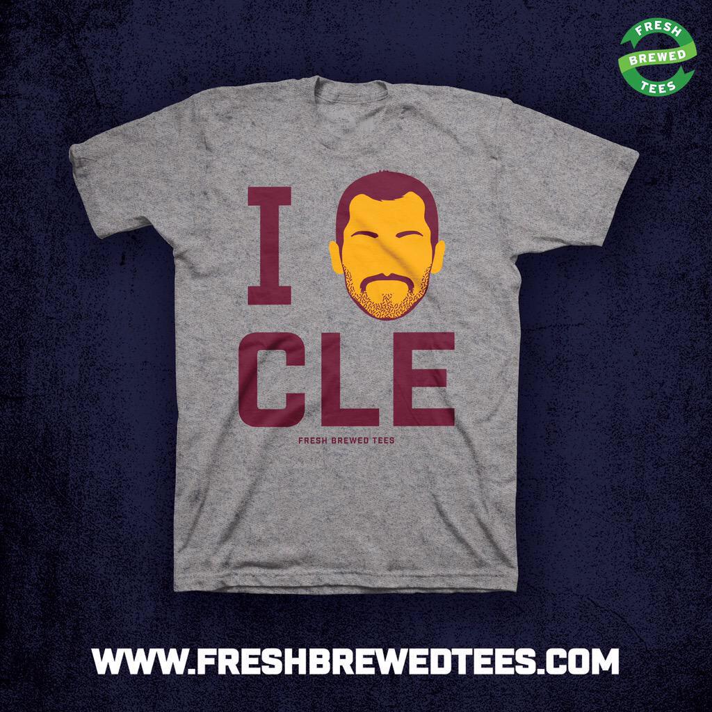Retweet and follow us to win this amazing T via-<a href="/FreshBrewedTees/">Fresh Brewed Tees</a>. Must be following us to win. #ILoveCLE