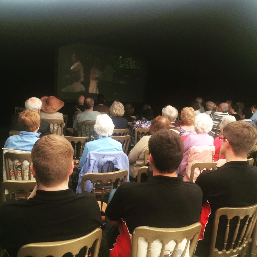FilmInAfan's tweet photo. Lovely night watching 'Dark Horse' in a marquee, in the Afan valley #communitycinema http://t.co/Gn9RlOy6pG