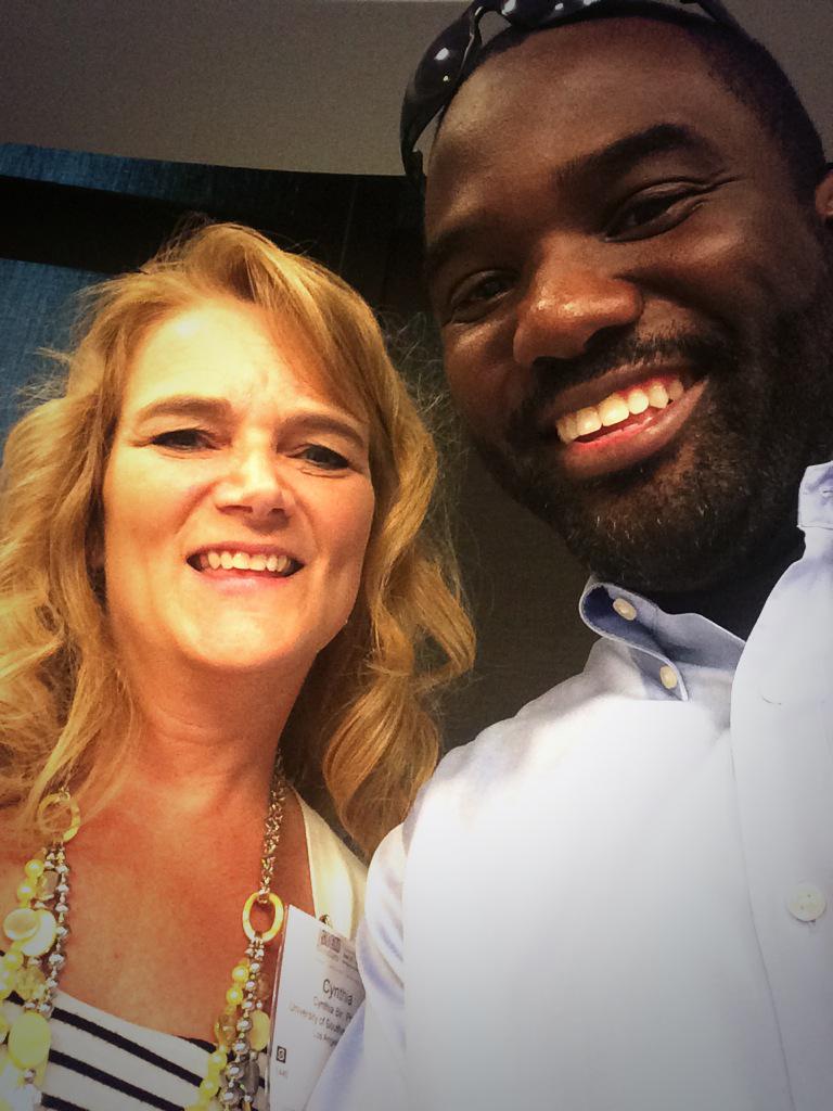 MrJFCPS's tweet photo. Talked #STEMSolve w/ Dr. Cynthia A. Bir from @espn Sport Science &amp; @TheRealStanLee Superhumans 😄✨ http://t.co/cnREnqjlKe