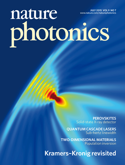Nature Photonics on Twitter: you haven't seen yet check out the July 2015 issue http://t.co/l4jFfwtiJG / Twitter