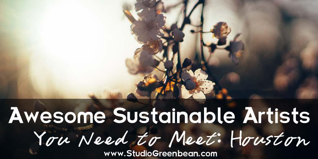 Check out these two artists who take #sustainability seriously! #art #houston #local buff.ly/1Nm8mJD