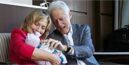 HillaryClinton's tweet photo. Grandmother knows best. Pins from Hillary's favorite new job: http://t.co/AMSQ9OeA6U http://t.co/eKum9HThfq
