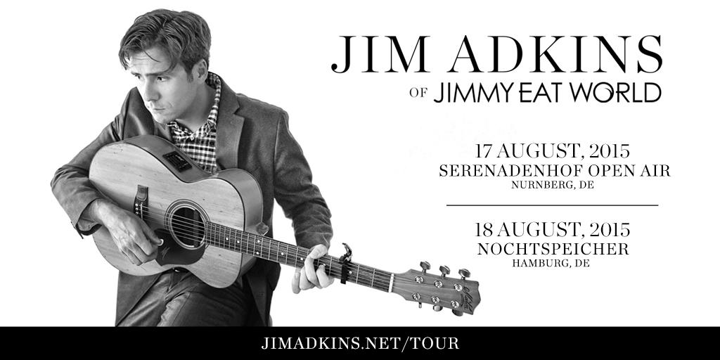 Excited to announce these new solo shows in Germany. Tickets on sale now: bit.ly/1GMWqvU