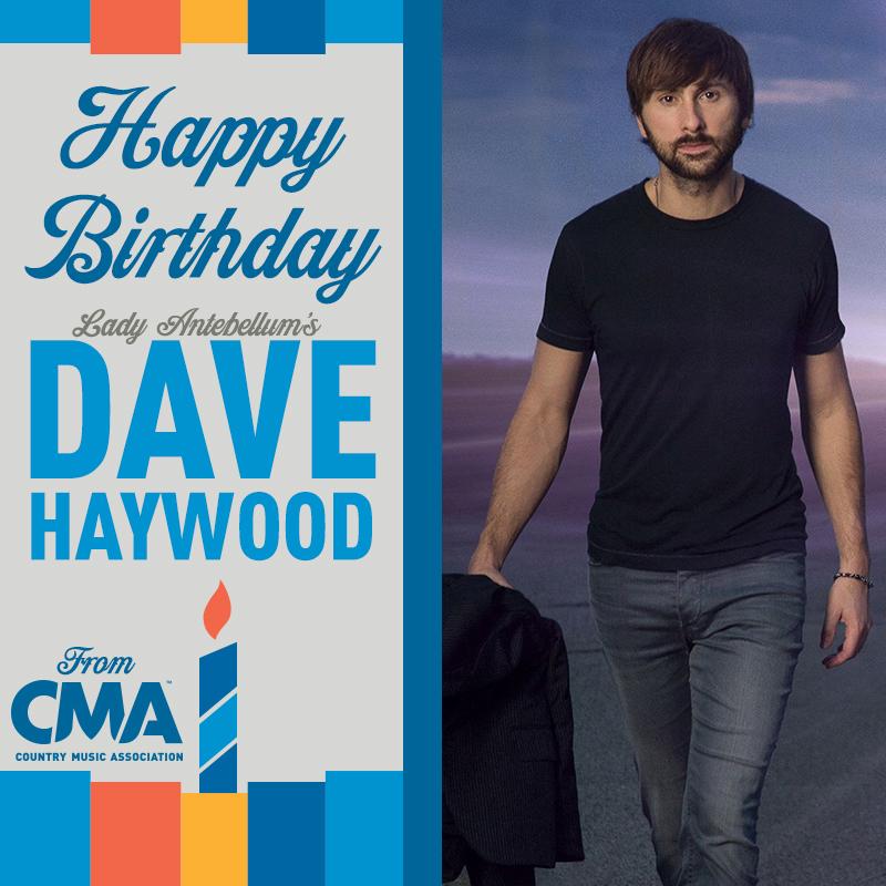 Happy birthday to Dave Haywood! 