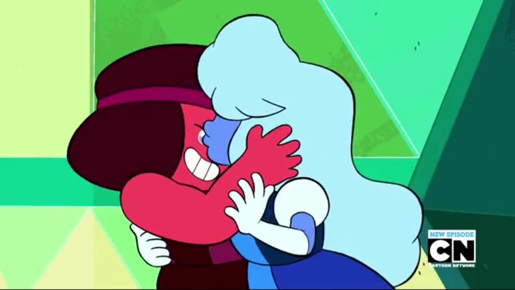 a ruby and sapphire count as an entire garnet right