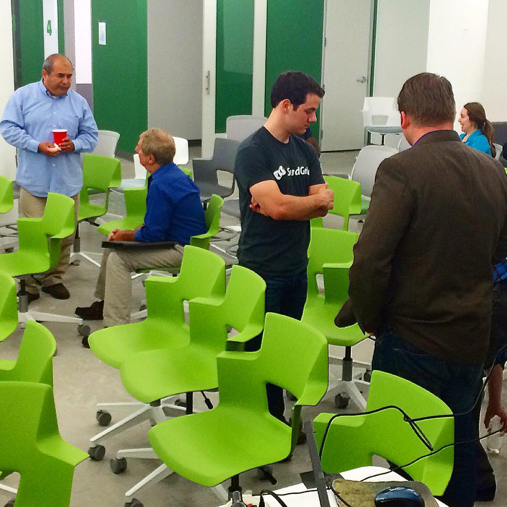 AndrewHumphrey's tweet photo. #DNewTech 2015 ready for #LiftOff! Join us in #Detroit at @FordField. | #Technology #StartUps http://t.co/DybaFzAXPr