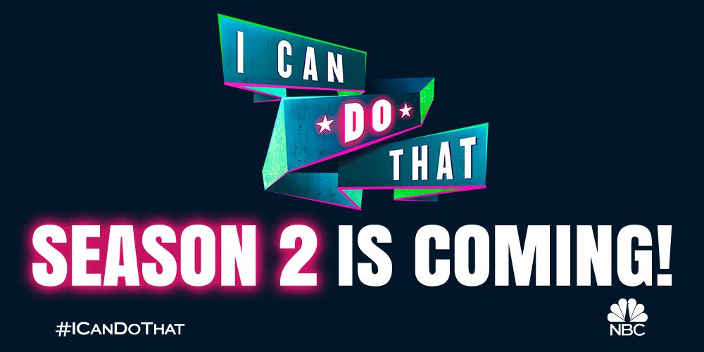 We're excited to announce that #ICanDoThat will be back for another mind-blowing season on <a href="/nbc/">NBC Entertainment</a>. Thanks for watching!