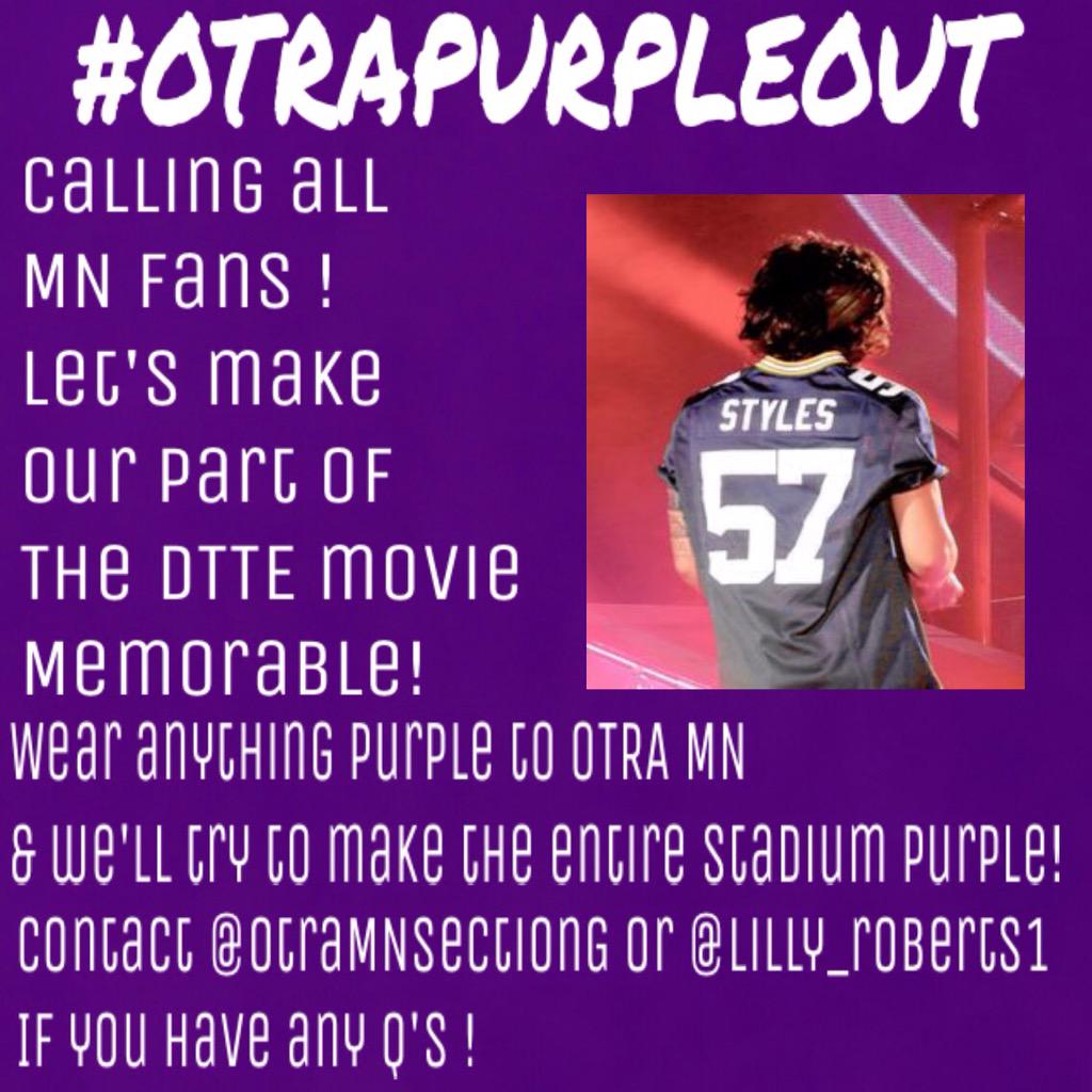 MNnocontrolproj's tweet photo. #otrapurpleout for #otramn #officialproject http://t.co/l71Z1ffCH4
