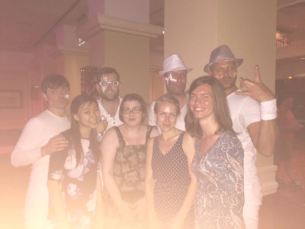 AGowdridge's tweet photo. Great shenanigans tonight with OT community #cot2015 @DerbyOT http://t.co/bMN0vrczcu