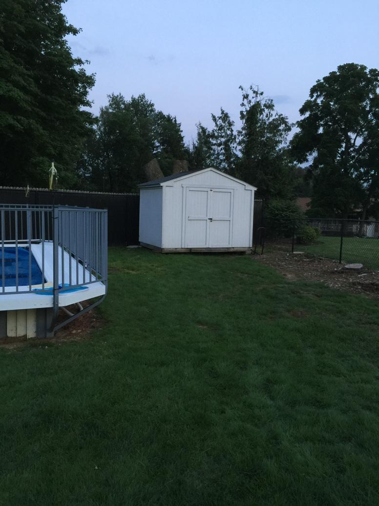 work2inspire's tweet photo. The shed is here! Yeah for storage :).
#hidestuff #cleanyard http://t.co/2CeKnETi7i