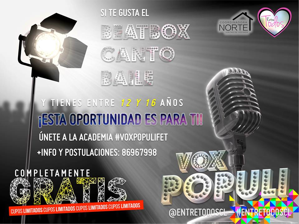 CangrejoAfta's tweet photo. Últimos cupos para #VoxPopuliFET en #Antofagasta... contáctese al 86967998 para más info :D http://t.co/vHpraRKiNr