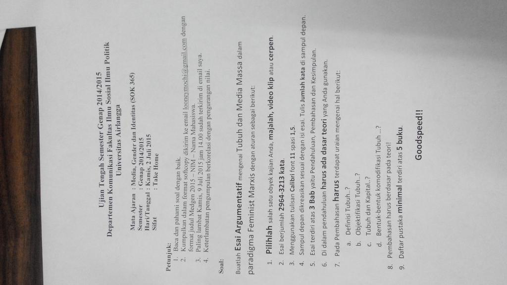 Soal ujian medgen ya teman-teman.. @CommUA_Official <a href="/Himakom_UA/">Himakom Unair</a>