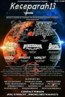 kita sudah mendarat dipurwokerto, on stage jam 16.45 wib! Lets make a some noise with us!