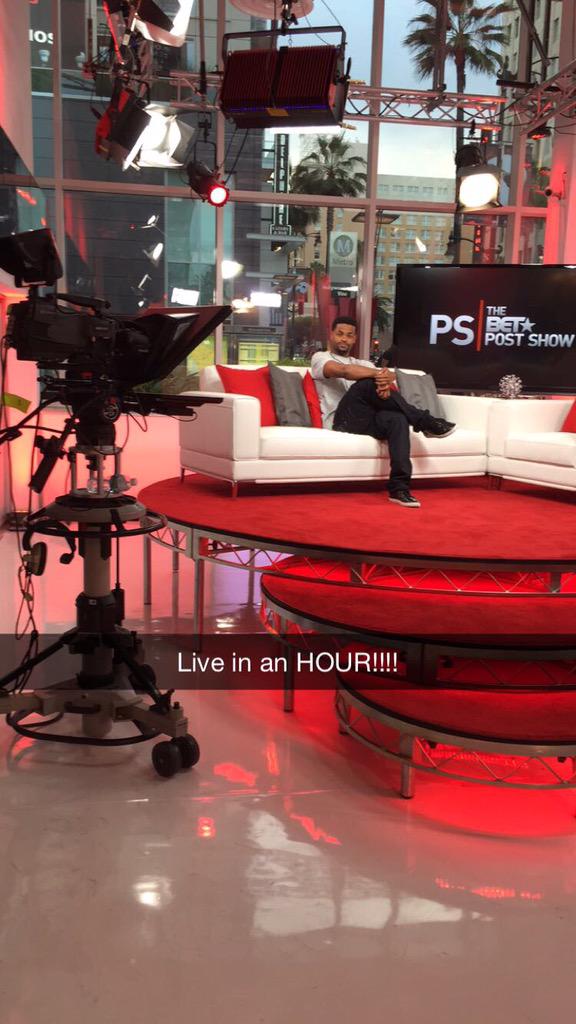 KingBach's tweet photo. Live in an hour on @BET YOU BETTER WATCH!! #BETPostShow http://t.co/58HegGpTb5