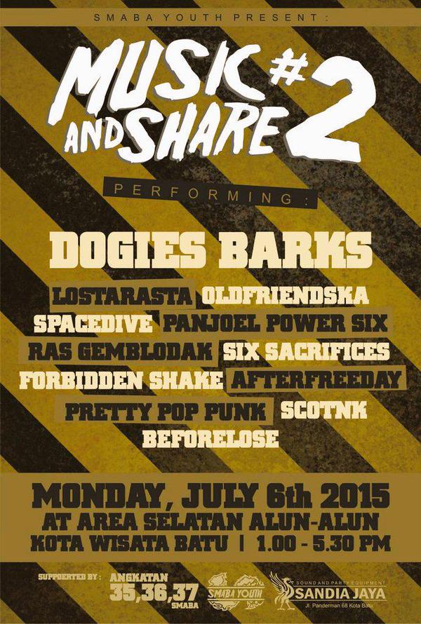 acaraapa_malang's tweet photo. Music and Share #2 July 6th 2015 by @smabasev ,More Info>>http://t.co/qEDmhv27xB http://t.co/RJfQ4MweRv