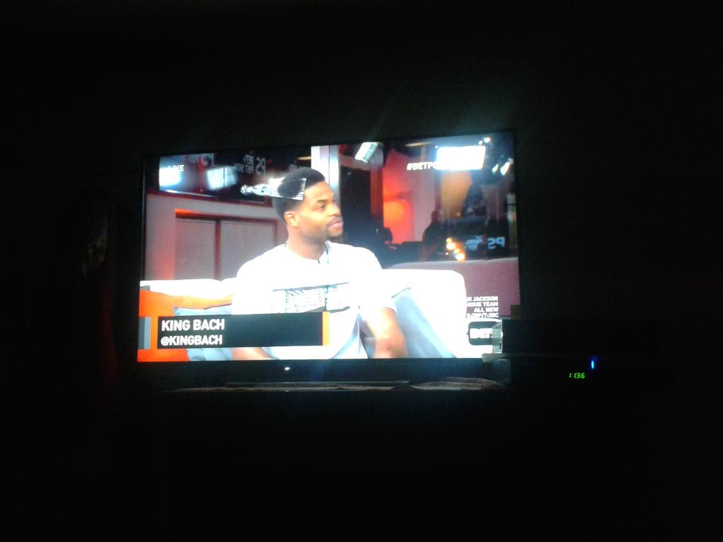 TheKingSaints's tweet photo. - My boy @KingBach on the #BETPostShow 😂😆💯 http://t.co/ywRDMtZltg