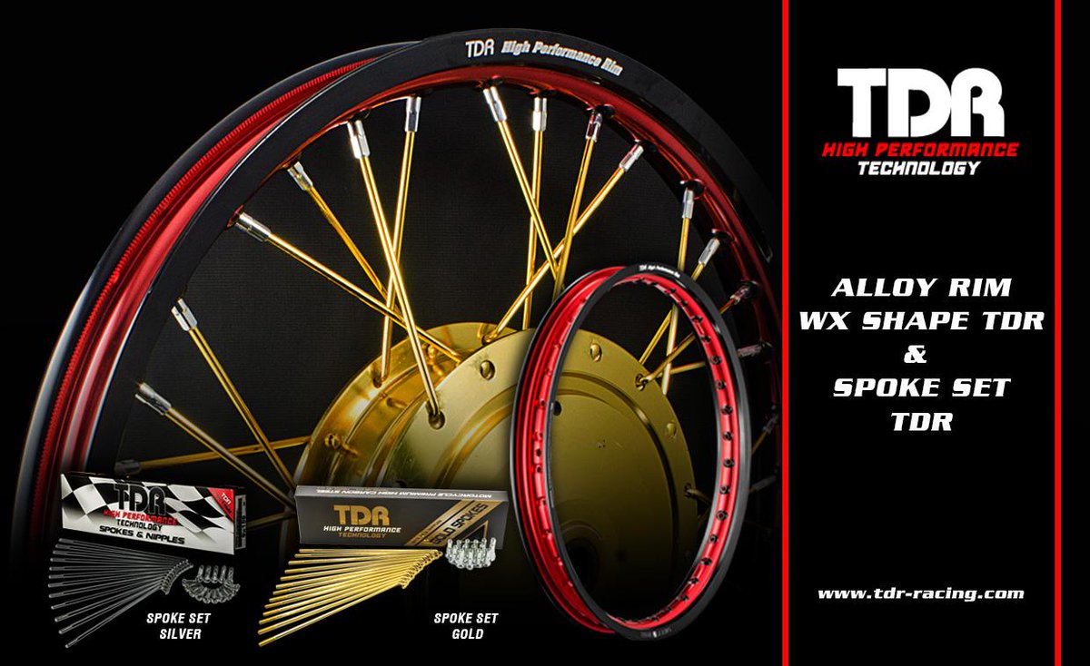 TDR_RACING's tweet photo. Rim TDR #WxShape dengan kombinasi 2 warna maksimalkan tampilan - http://t.co/49AdwGYxiq http://t.co/DHOEg0ZIxr