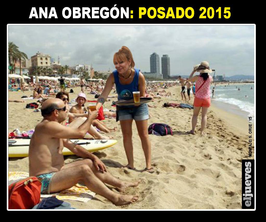 ¡Ya llegó el verano! Ana Obregón hace su tradicional posado playero