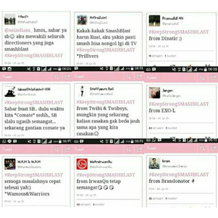 SMASH_TASIKMLYA's tweet photo. #KeepStrongSMASHBLAST from all fandom:-) terimakasih banyak tetap support idola kalian:-) apapun yg terjadi:-) http://t.co/dK6j8ZcPWZ