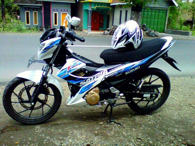 dijual satria thun 2013...punya saya sendiri...minat chat kotak masuk...