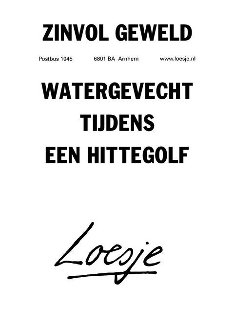 LoesjeNL's tweet photo. **zinvol geweld 
watergevecht tijdens een hittegolf** #Loesje http://t.co/HuMHj4RNKT