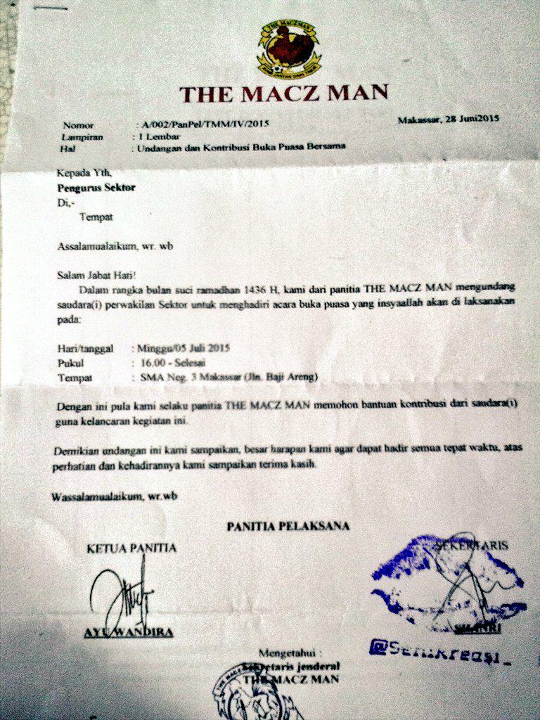 #SeKsiSchedule
Undangan buka bersama
<a href="/MenLu_maczman/">b16celebration=JUARA</a> <a href="/MaczMariso/">THE MACZ MAN MARISO</a> <a href="/MaczManTmlanrea/">TheMaczManTamalanrea</a>