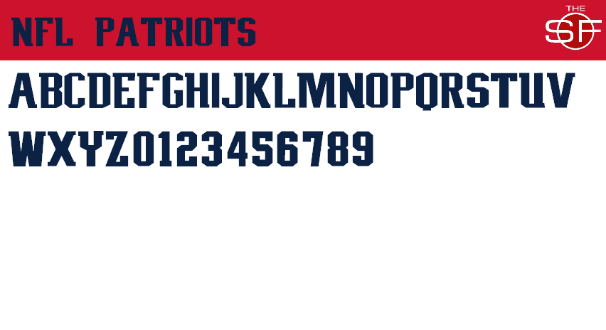 The Sports Fonts On Twitter Download My Nfl Patriots Font Here For Free Http T Co 5qovtaeg2c Font Preview Included In Tweet Http T Co 1jdbn1bfgd