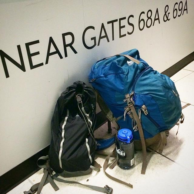 TheosTravel's tweet photo. Just Me, My Bag, &amp; I.  South America Bound.  #ccworldtour #EatPreyLove #HereWeHiYAYtus by chriscavell #theostravel http://t.co/XA6CJEoECD