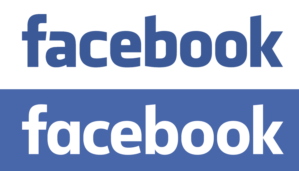 logogeek's tweet photo. Here's why Facebook just changed its logo: "better suited to viewing on mobile devices" http://t.co/On6BMxBwNP http://t.co/BCFYoTPCol