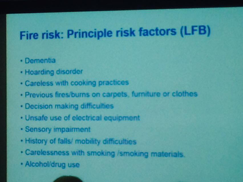D_MARSDEN_OT's tweet image. #cot2015 presented health/social care/fire guide. Straight into session about how telecare can help #careaboutfire