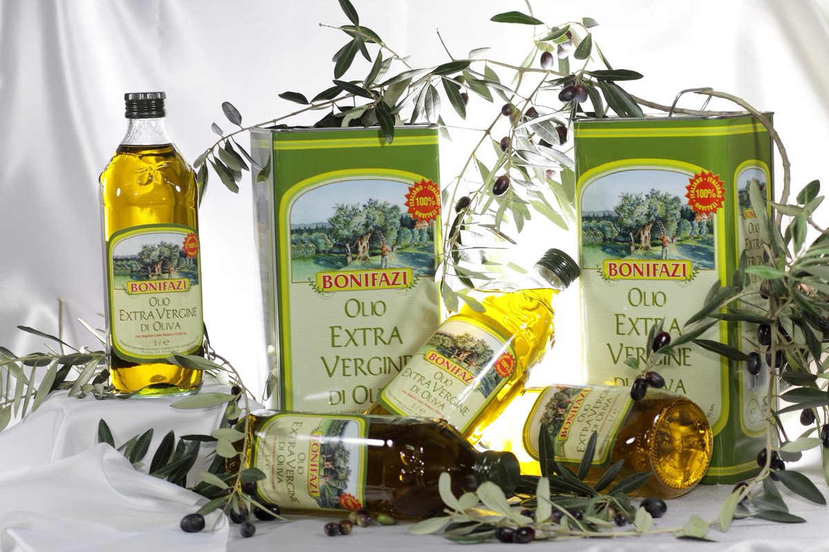 OLIO EXTRAVERGINE D'OLIVA 100% ITALIANO € 5.60 AL LT !