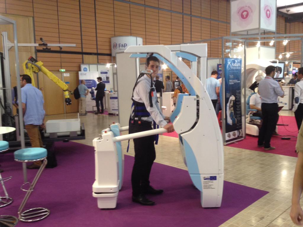AlstefGroup's tweet image. Robo-K fait des tours de salon. #innorobo #RoboK