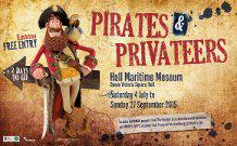 Shiver me timbers, hoist the mainsail - only 2 days to go until 'Pirates &amp; Privateers' <a href="/Hull_Museums/">Hull Museums</a>