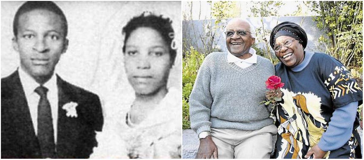ONEinAfrica's tweet photo. "Nothing is too much trouble for love." -Archbishop Desmond Tutu &amp; wife Leah married 60 years today! #TutuAnniversary http://t.co/t6uTdKvjgJ