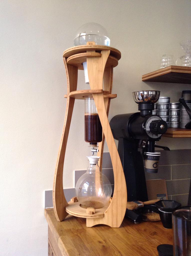 Cold brew is up! And it's barely passed 8. We are ready! #coldbrew #alchemycoffee #sunisup