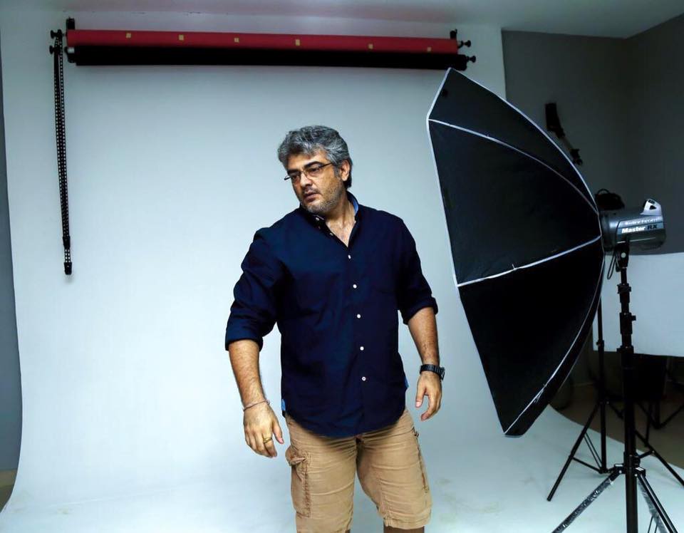 ThalaAjith_FC's tweet image. #THALA #Ajith Latest pic at Sivabalan photo shoot.