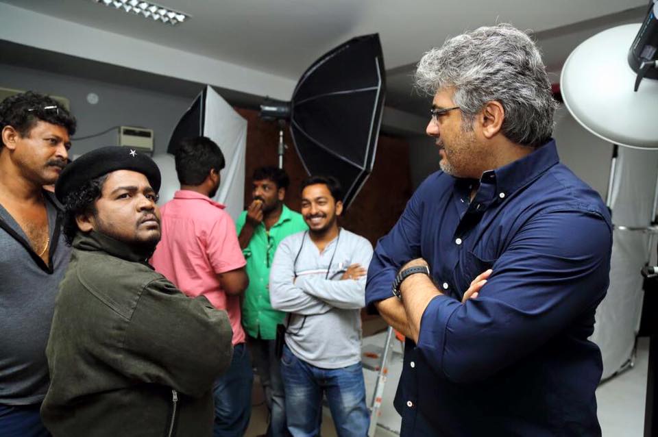 ThalaAjith_FC's tweet image. #THALA #Ajith Latest pic at Sivabalan photo shoot.