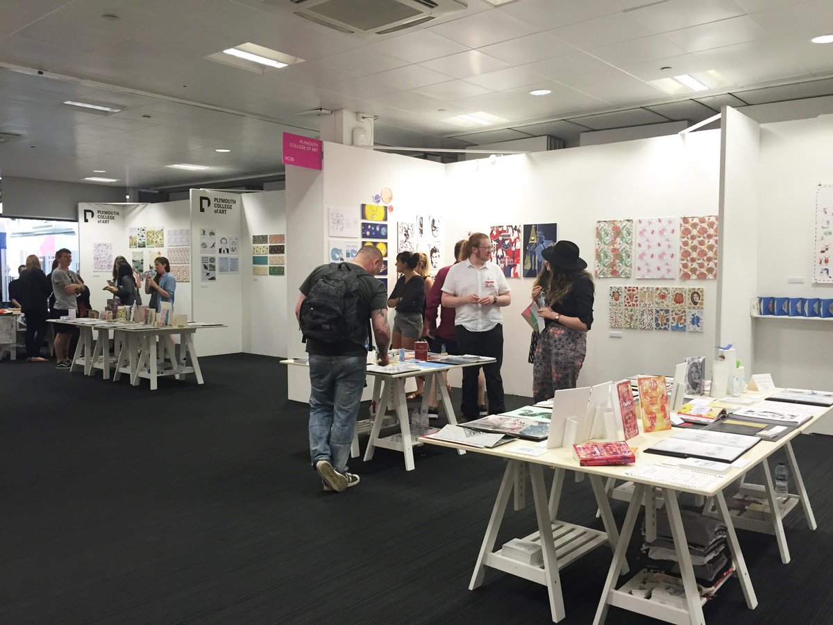 artsuniplym's tweet photo. Discover the work of our BA (Hons) Illustration grads at day two of @NewDesigners #ND30yrs http://t.co/wo38lBfs0V http://t.co/T9l06b6GTE