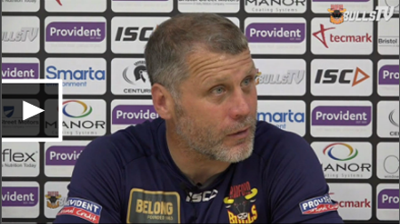 OfficialBullsRL's tweet photo. REACTION - Hear the views of head coach James Lowes following last night's defeat: http://t.co/ZjZJznSkGZ http://t.co/tZvHWfW9Hn