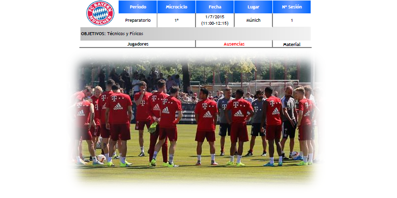 jlmartinsaez's tweet photo. Pretemporada Bayern de Munich: Sesión 1
http://t.co/ay6jfgvsKJ http://t.co/UjHOmVKxfz