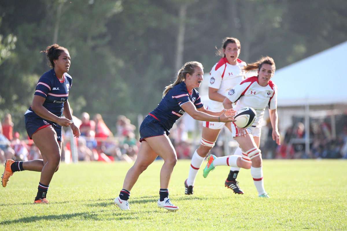 WorldRugby's tweet photo. UPDATE! USA 36-28 Canada &amp; New Zealand 26-7 England in women's super series (photo: @RugbyCanada) #wrugby http://t.co/JrM5KCeWqs