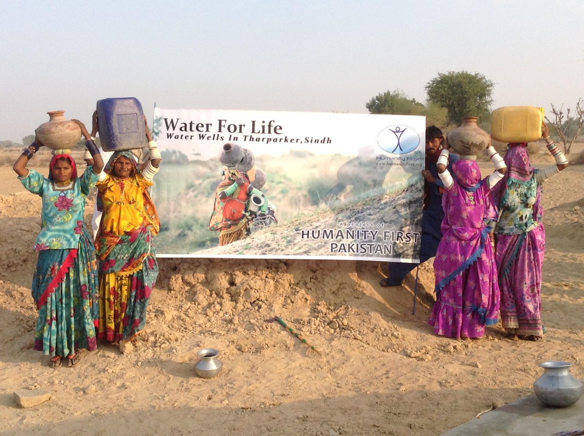 HumanityFirstUK's tweet image. HF has completed 46 deep hand dug #water wells this year for rural communities in Tharparkar #Pakistan #Water4Life