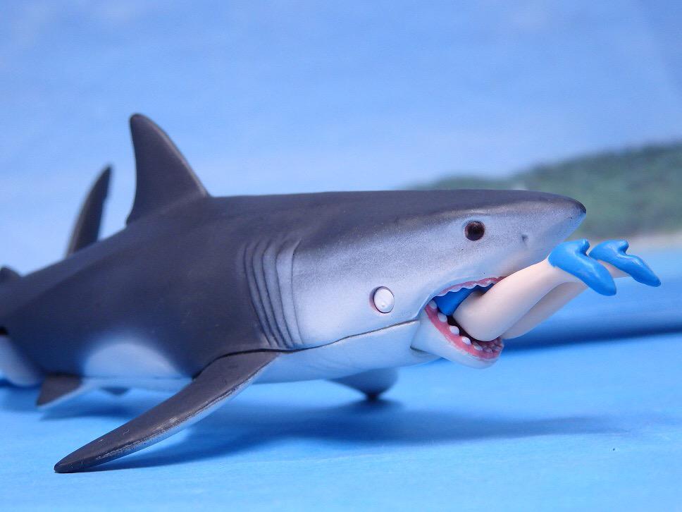 アニア　ホオジロサメ アニア AS-07 ホホジロザメ (動物フィギュア) - ホビーサーチ