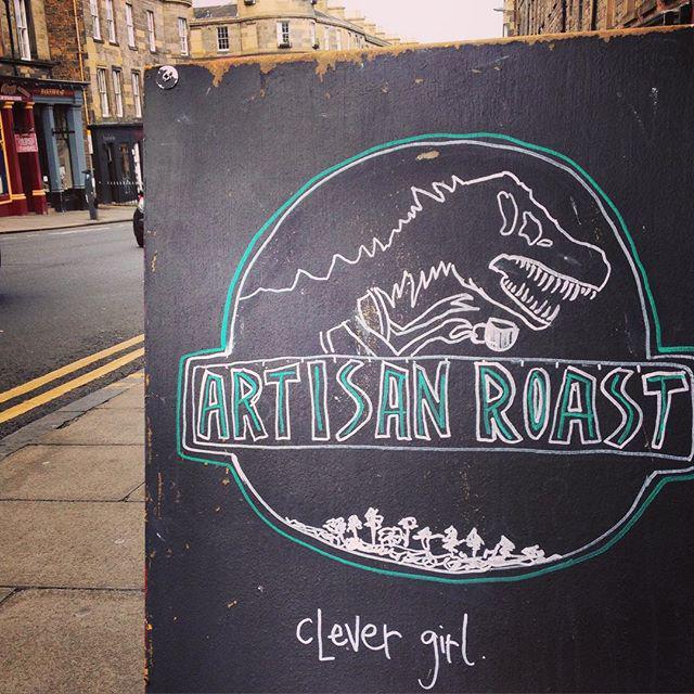cmfwood's tweet photo. Coffee Mecca aka @artisanroast. #coffee #jurassicbeans #broughtonstreet #edinburgh http://t.co/wwX9aSKIFy