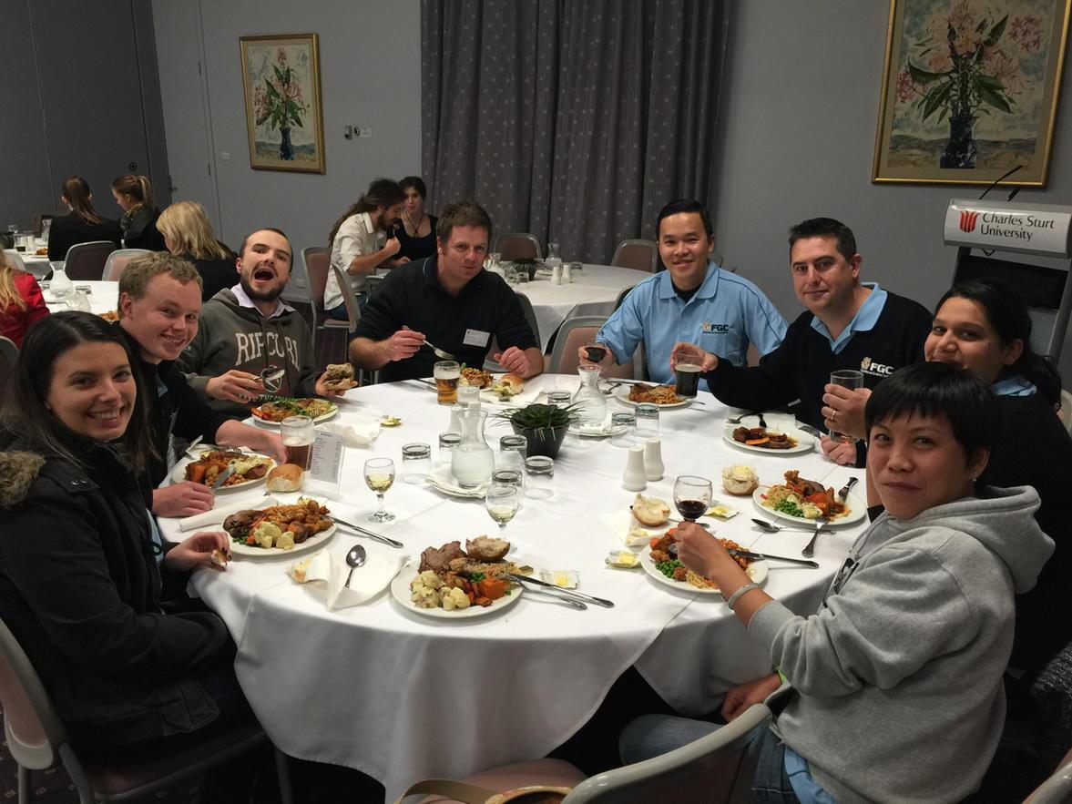 FGC_Kyah's tweet photo. FGC Dinner http://t.co/ztDZlcIvvZ