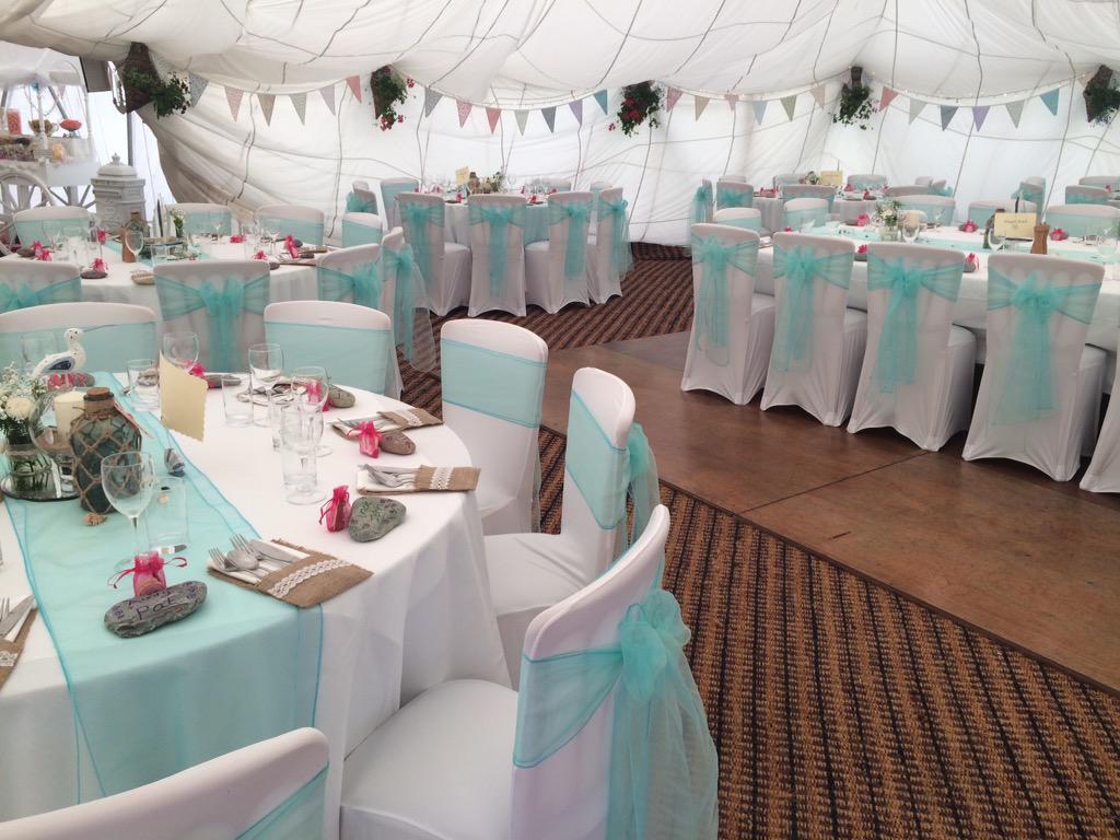 Chris707John's tweet photo. A fresh Aqua Wedding @TheDruidstone #fresh #perfectcolour #Pembrokeshire #stunningweddingvenue http://t.co/TYIT1B5QPr