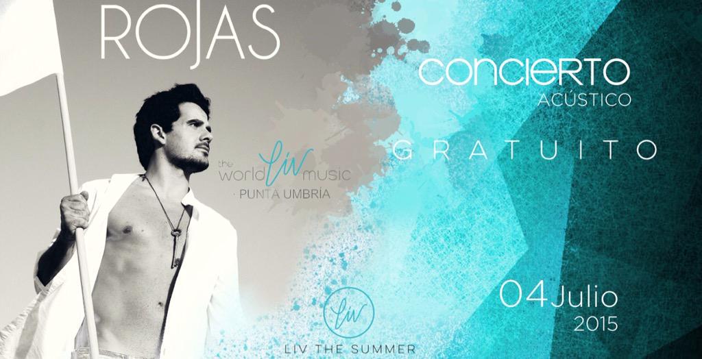 FodsRecords's tweet photo. No te pierdas a @RojasOficial_ en concierto acústico en Sala @LivPunta Umbría (Huelva)!
Entrada gratuita! http://t.co/EZMruI60vq