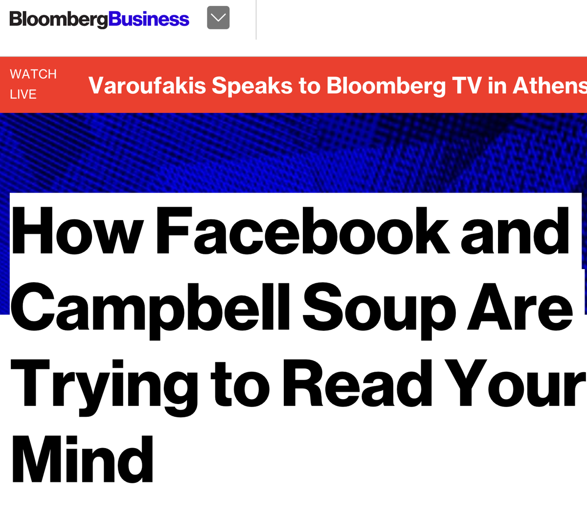 PT_BrandOpus's tweet photo. How neuroscience helped to support @BrandOpus work with @McCainUK on Bloomberg @business http://t.co/4OJpevMH6q http://t.co/ngsVqXTp1w