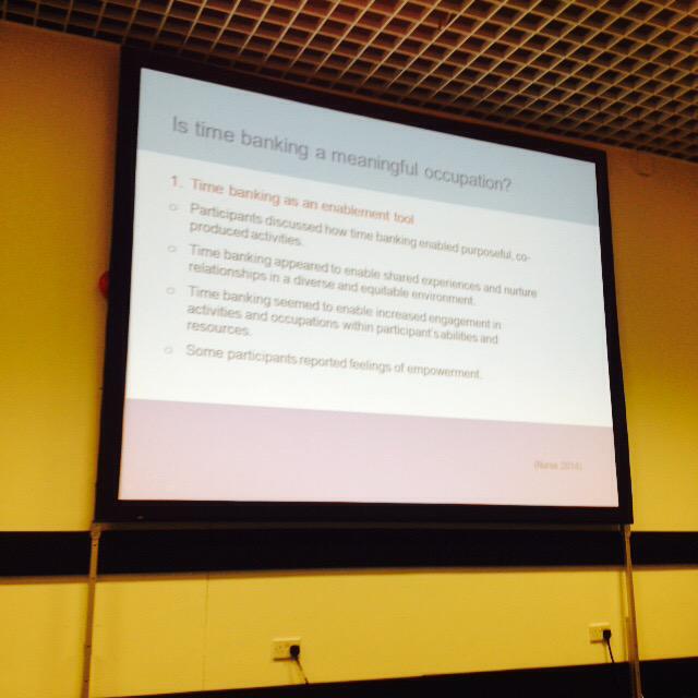 tempo_tweets's tweet image. Great turnout for our innovative practice session on time banking &amp;amp; OT #prevention #cot2015 #coproduction